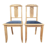 2 art deco style chairs