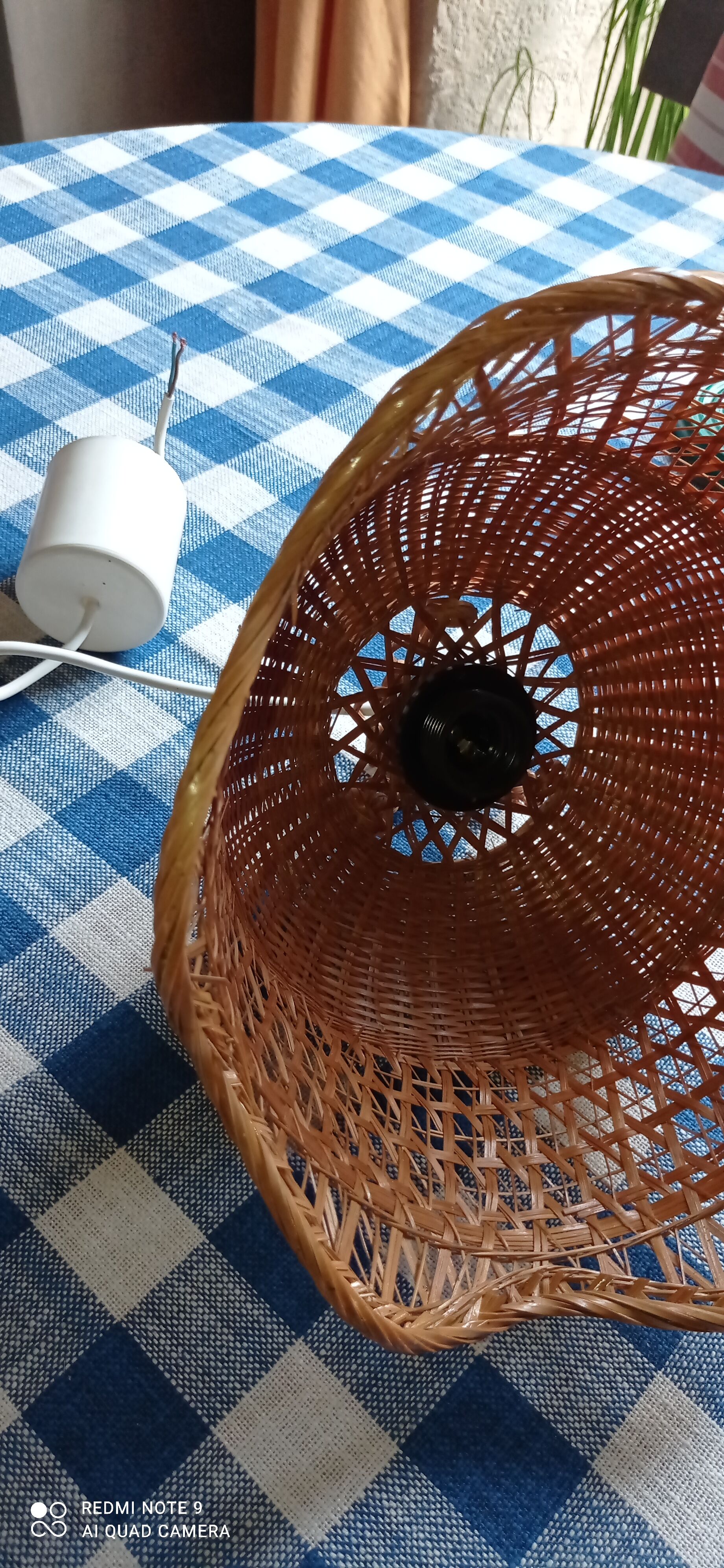 Rattan suspension