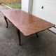 French provincial dining table, Louis XV style