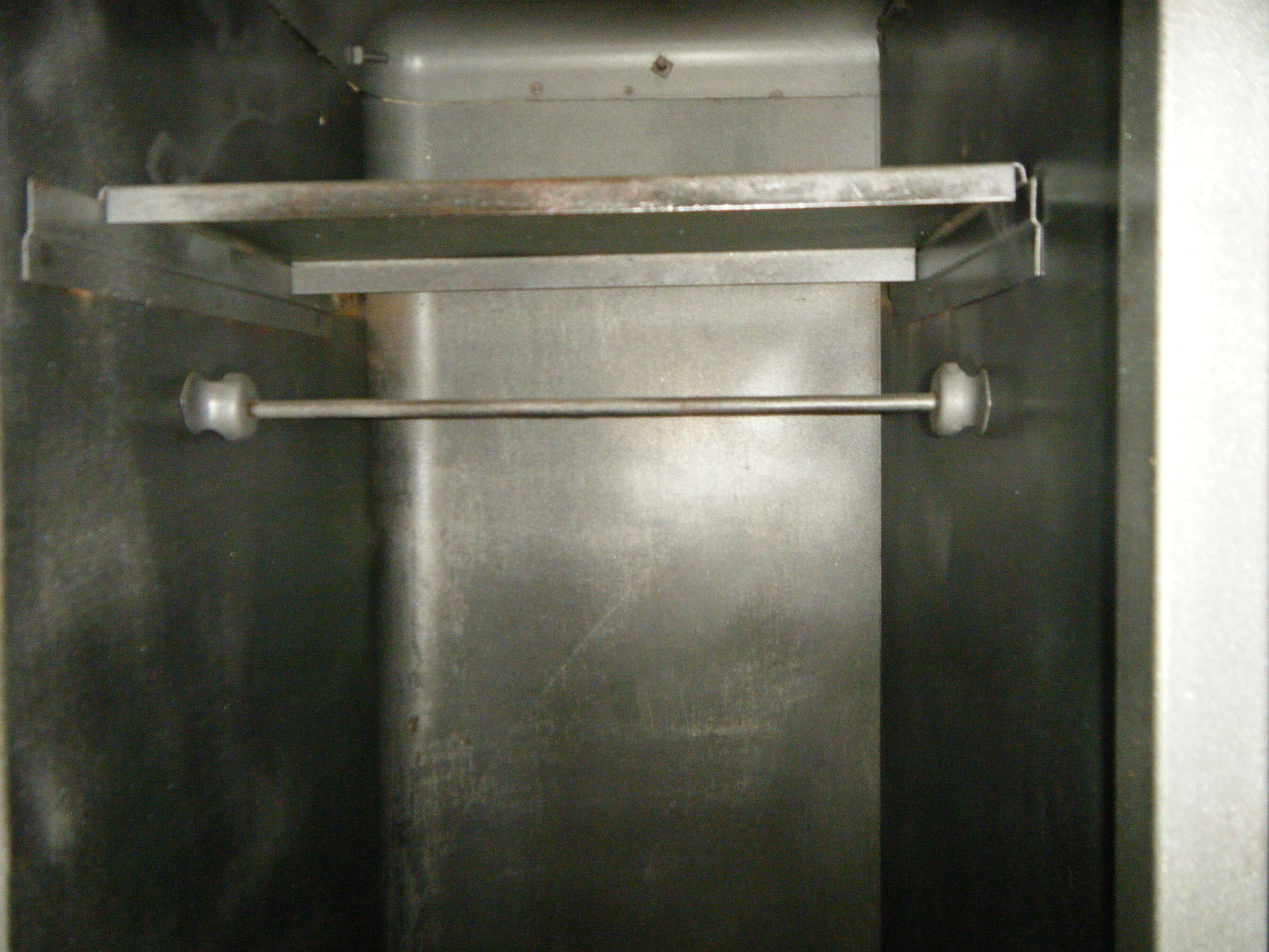 Cloakroom steel rounded corners