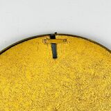 Vintage mirror in a brass frame, Italy, 1950s.