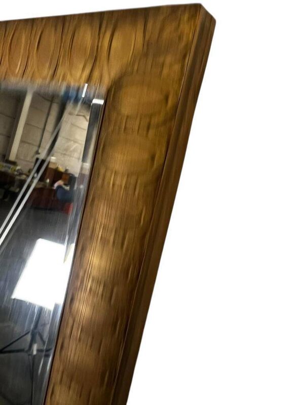 Miroir vintage haut / long avec effet 'carreau'