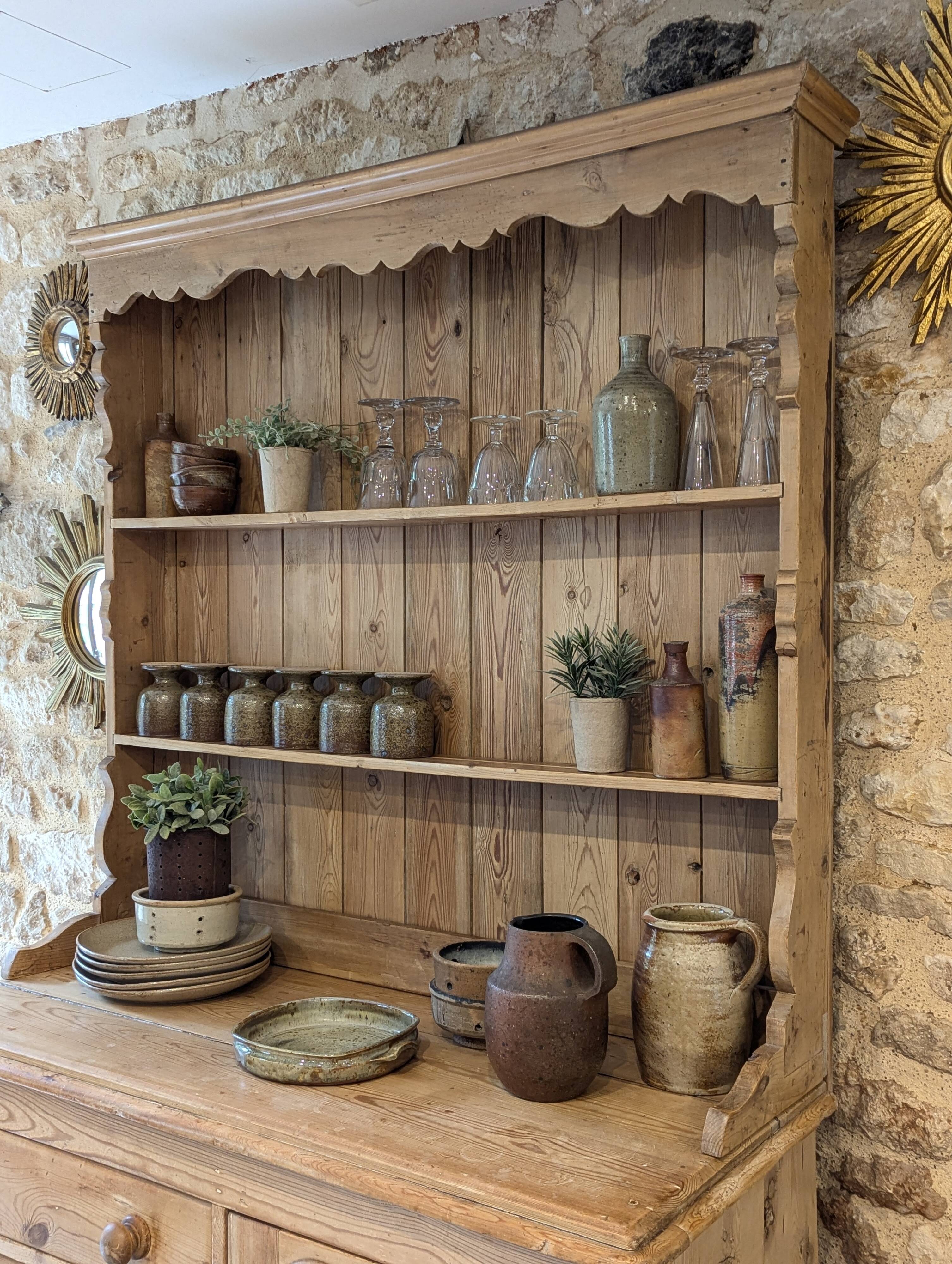 Antique dresser in pitch pine
