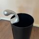 Modernist Italian Metal and Black Abs Umbrella Stand Model Golf by Magis