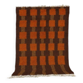 Tapis berbère tissé main artisanale traditionnelle taille 1,4/2,5 m