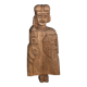 Wooden religious statuette
