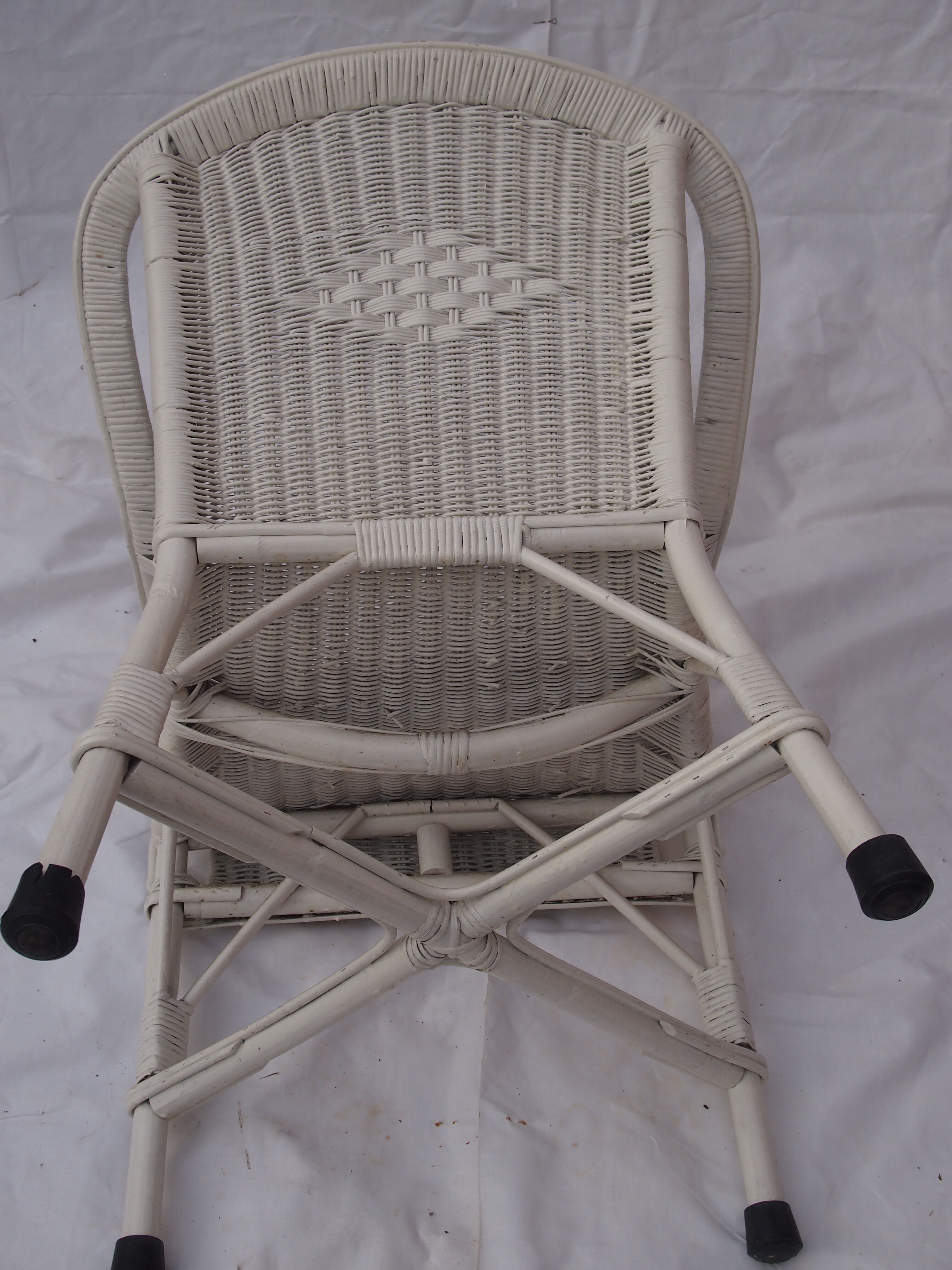 Vintage rattan lounge