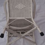 Vintage rattan lounge