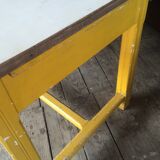Yellow kitchen table