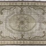 Handknotted Home Living Vintage Turkish Rug sku v-52