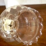 Suspension ceiling light glass vintage