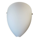 White opaline wall lamp "Kvintett" by Ikea, 1995