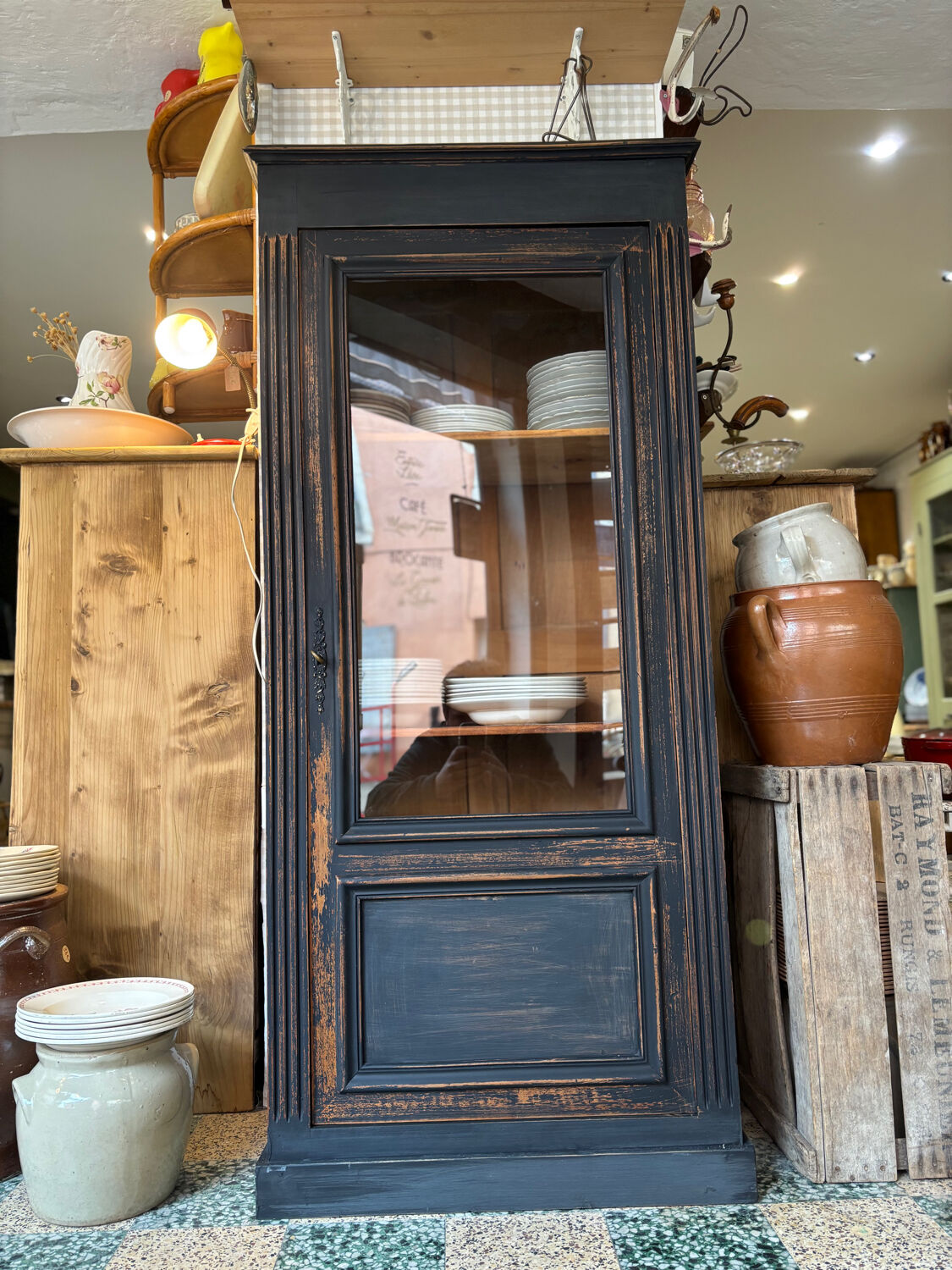 Antique display case