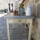 Kitchen table with vintage extensions
