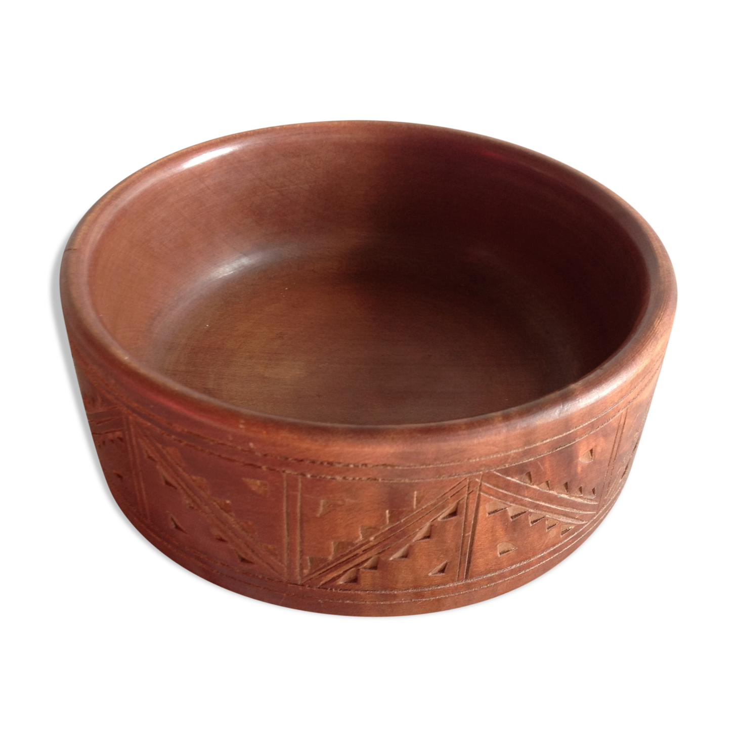 Wooden trinket bowl