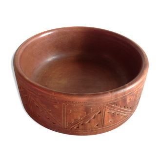 Wooden trinket bowl