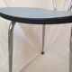 Blue formica chair
