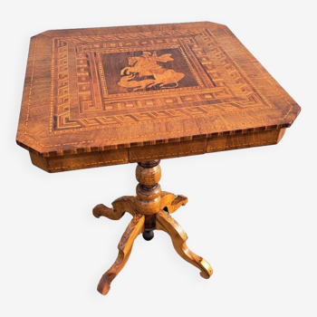 Marquetry console