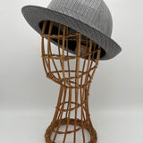 Head to hat old rattan hat maker
