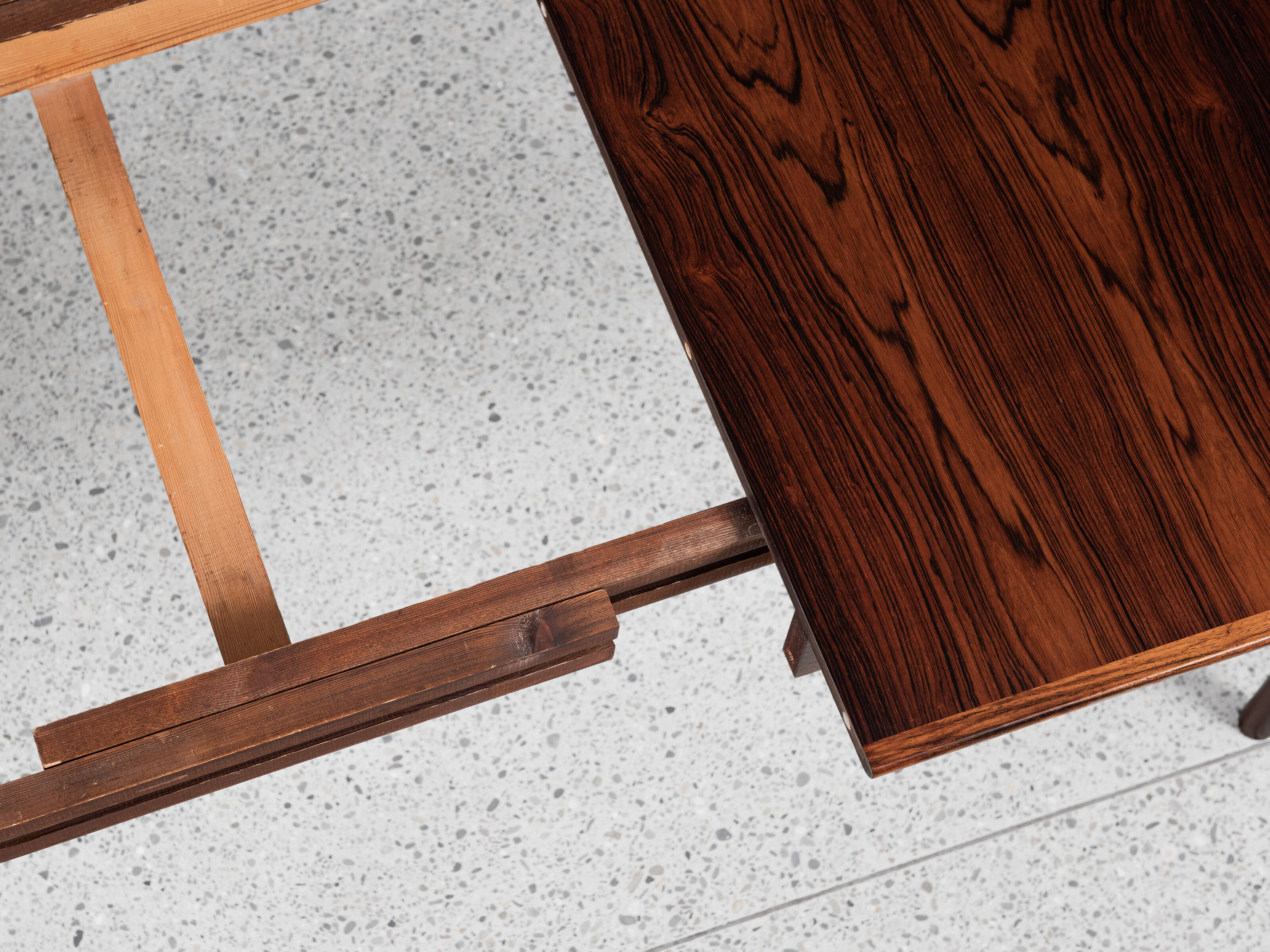 Midcentury extendable dining table in rosewood Alf Aarseth for Gustav Bahus
