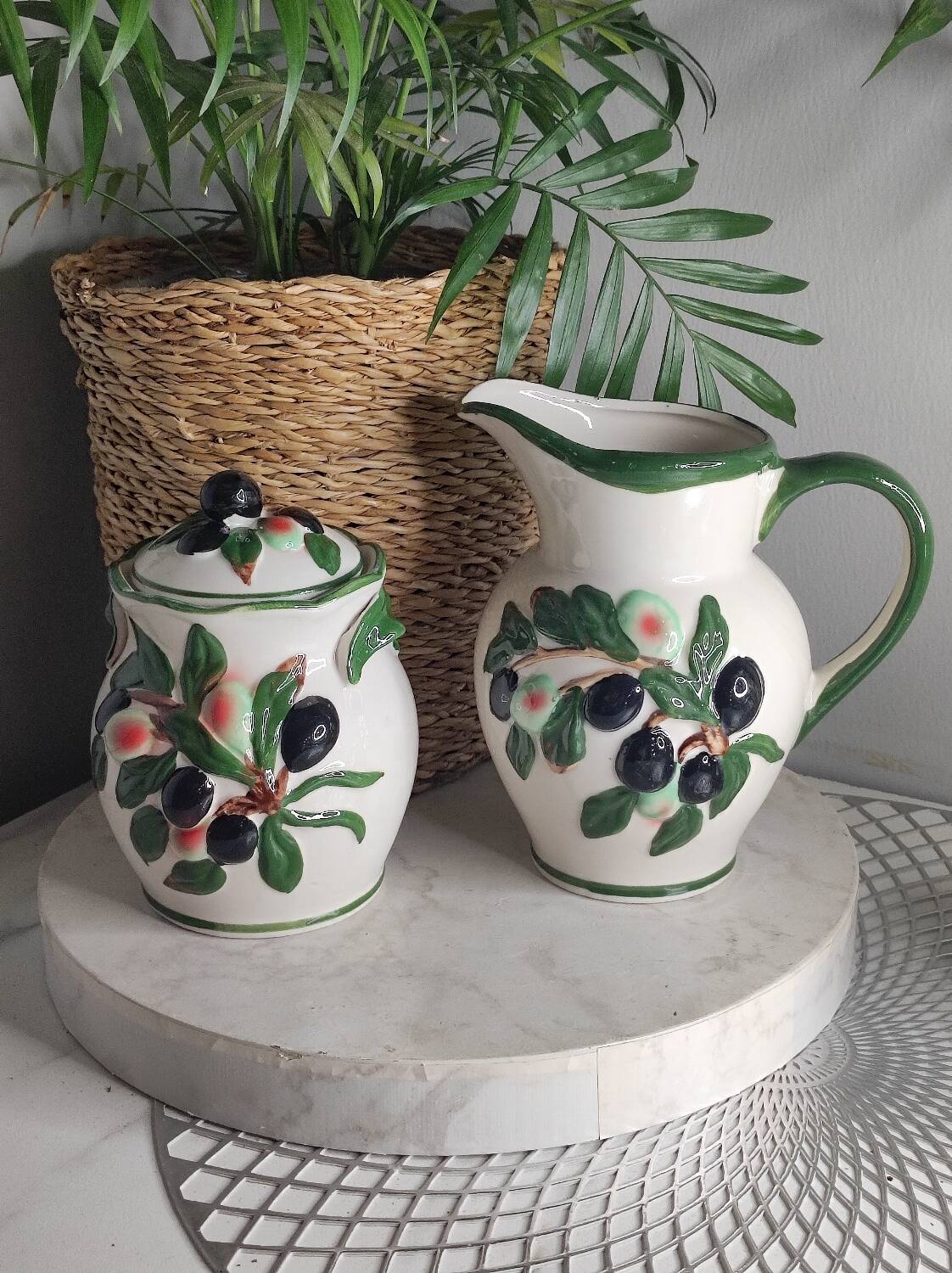 Provencal ceramic set