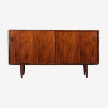 Mid-century rosewood sideboard with sliding doors from DR Mobler, 1960s