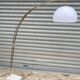 Lampadaire arc pied marbre année 70/80