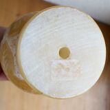 Vase carved in white marble