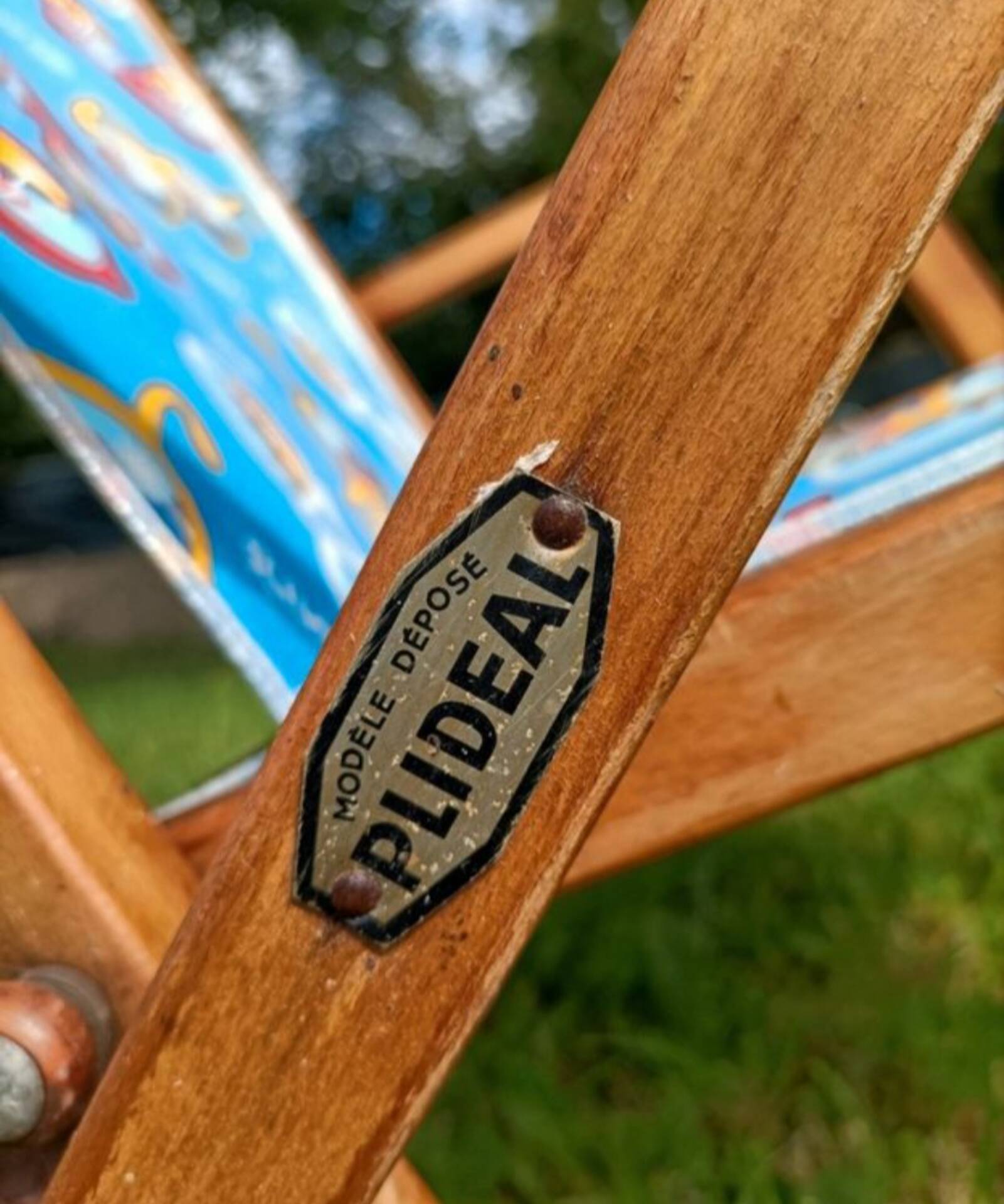 Retro folding chair Plideal