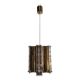 Hollywood Regency brass pendant by Vitrika, Denmark circa 1970.