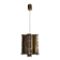 Hollywood Regency brass pendant by Vitrika, Denmark circa 1970.