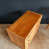 Rattan chest of drawers