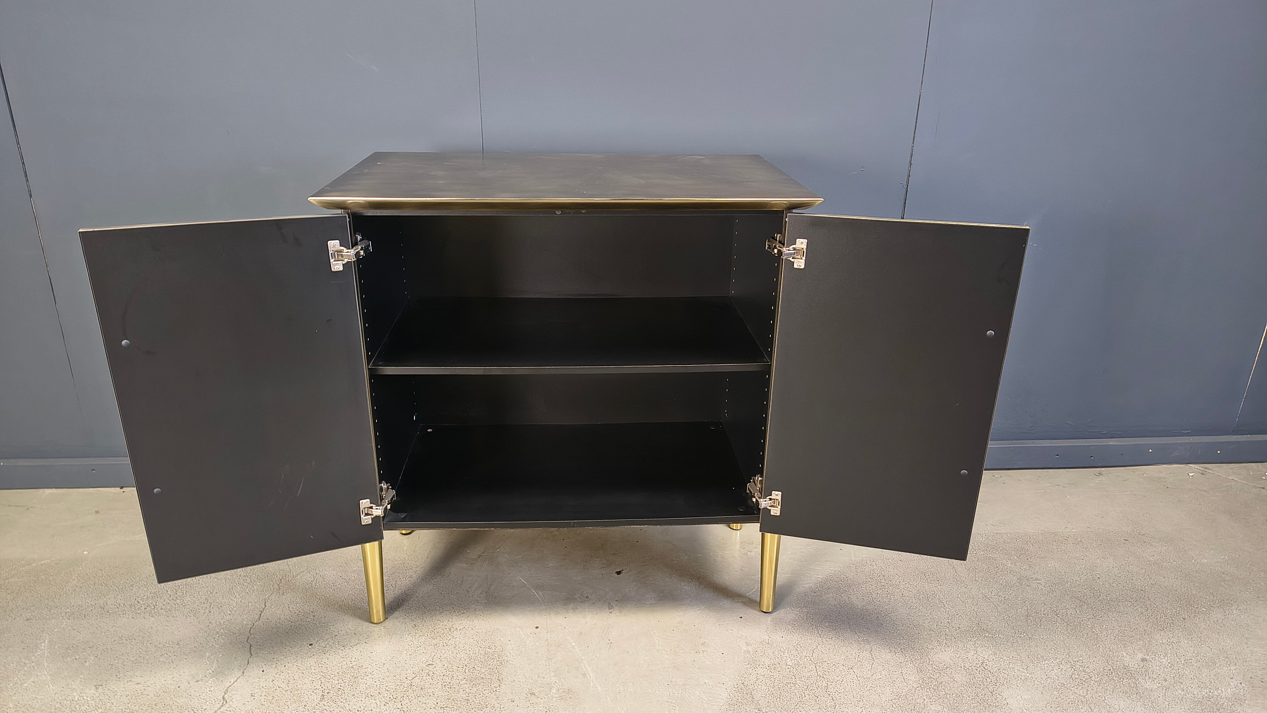 Post modern bar cabinet by Belgochrom, 1980s
