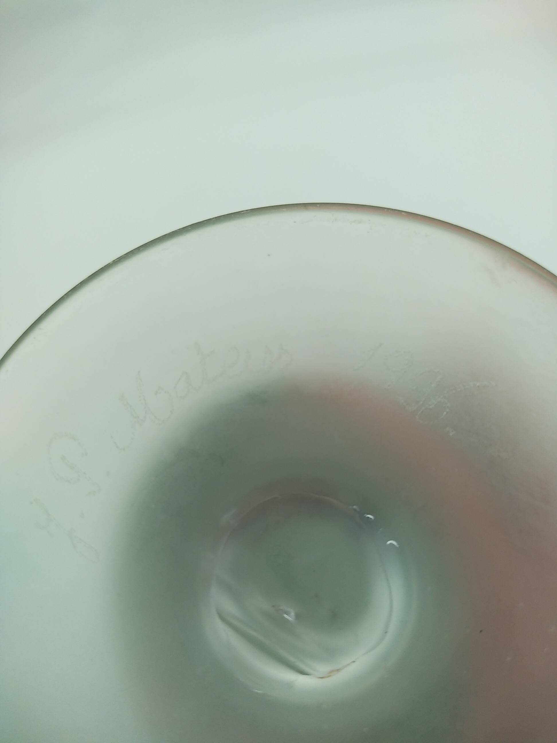 Glass paste vase. Signed JP Mateus 1996.