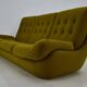 20th Century , Green Atlantis Three seats Sofa, 1960s