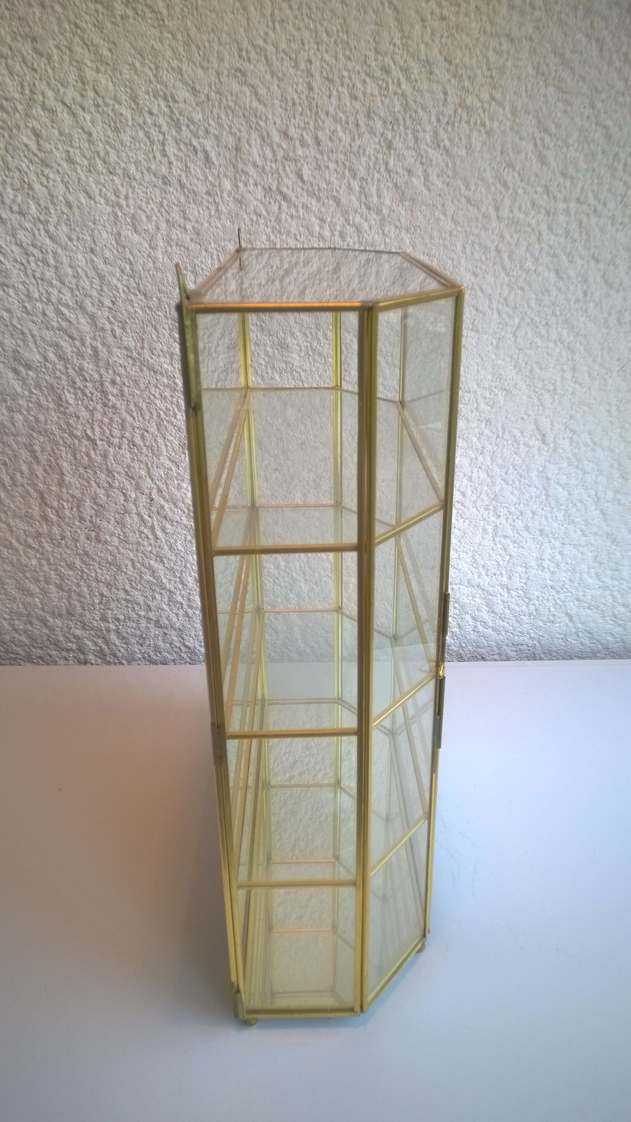 Laiton and glass window