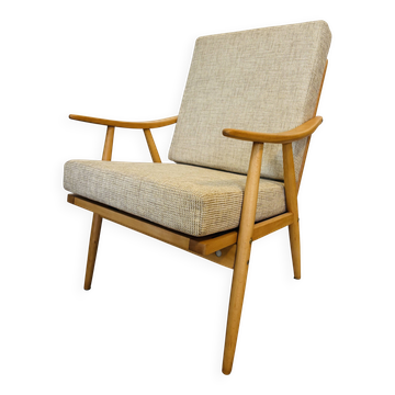 Fauteuil vintage Laouge par Jaroslav Šmidek pour TON, Tchécoslovaquie années 1970.