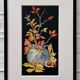 Early 20th Century Still Life Painting with Black Frame