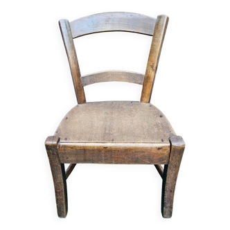 Children's wooden chair