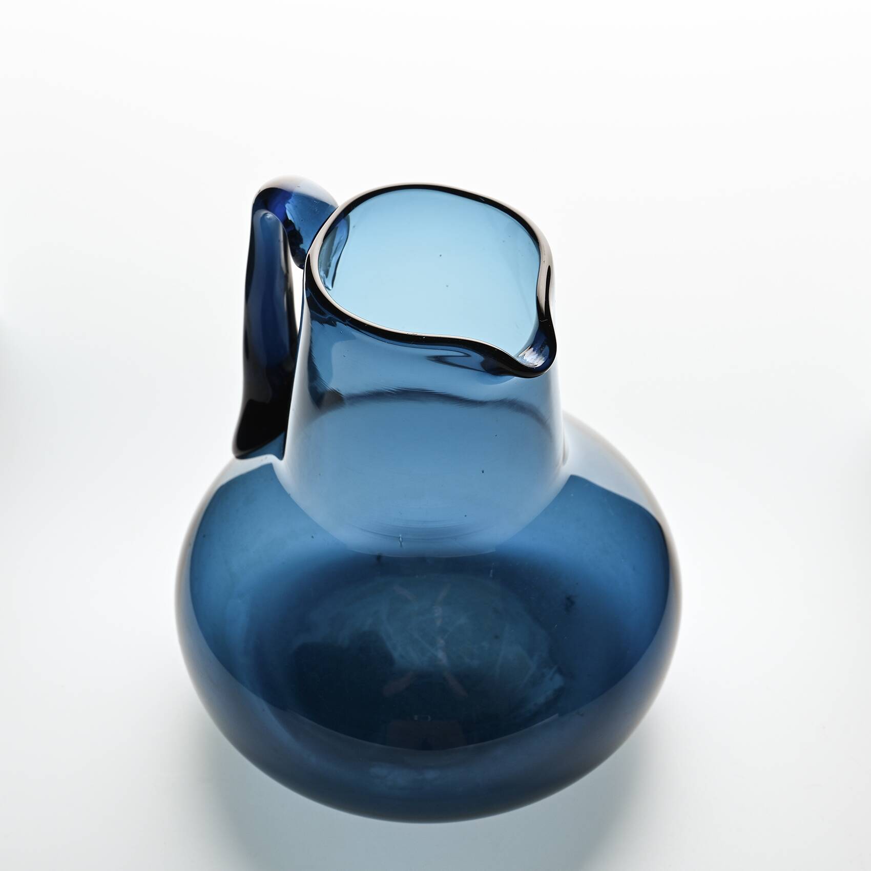 Blue carafe by Claude Morin, circa 1975