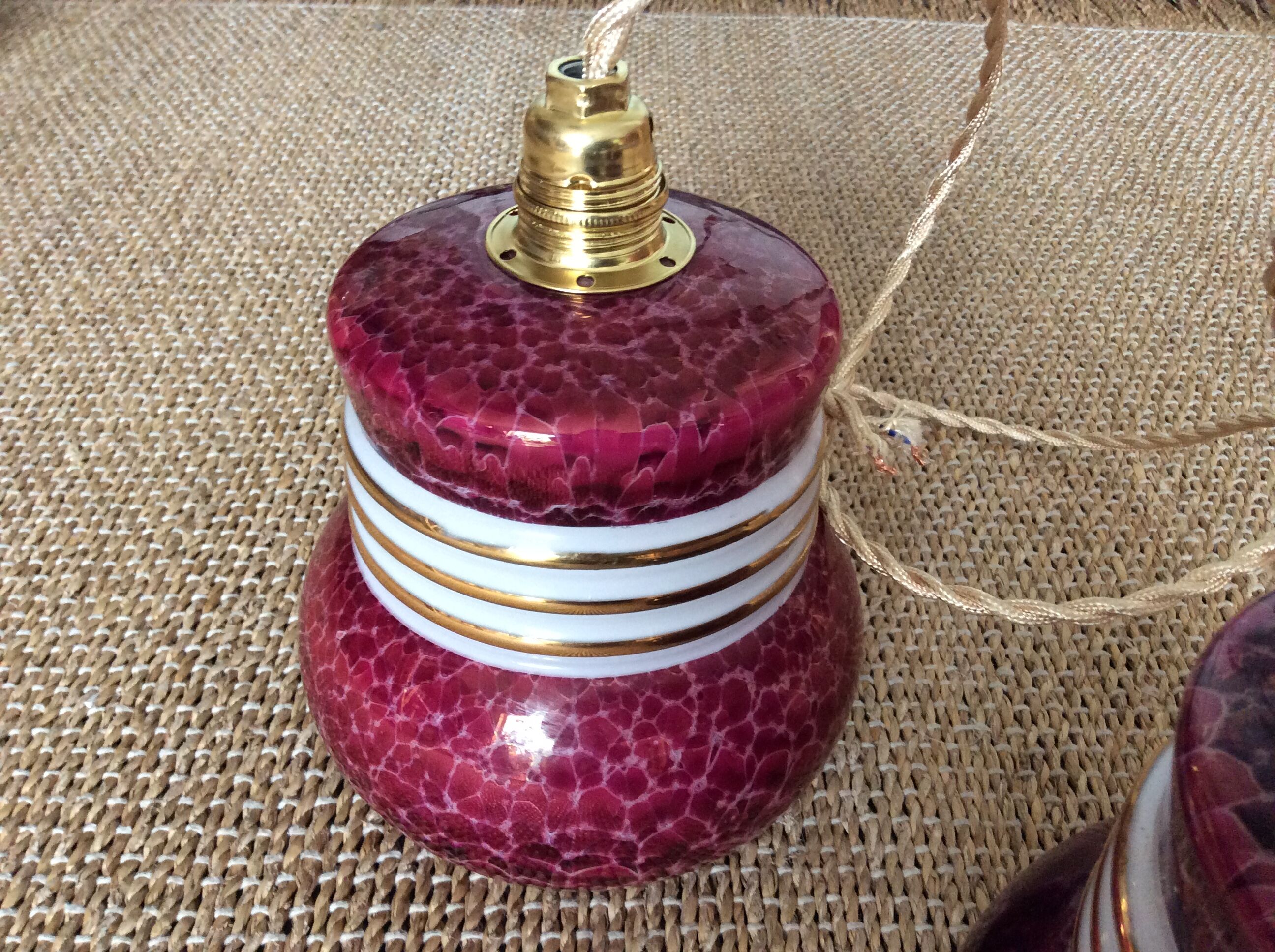 Vintage pendant lamps