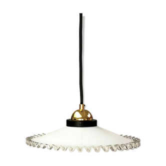 Opaline hanging lamp