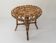 Ottoman stool in bamboo and rattan 1960