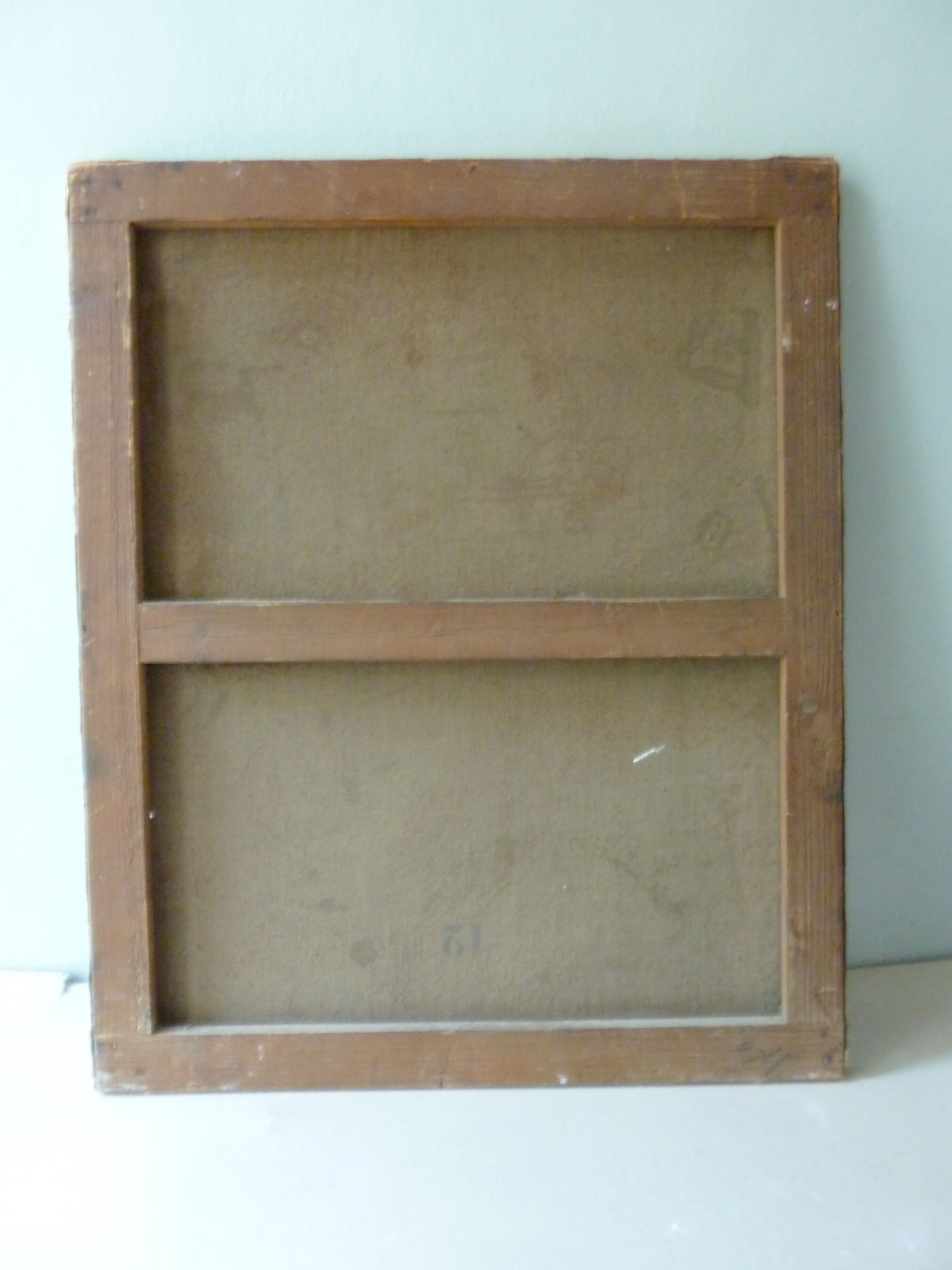 Portrait of a man era 1900 signed