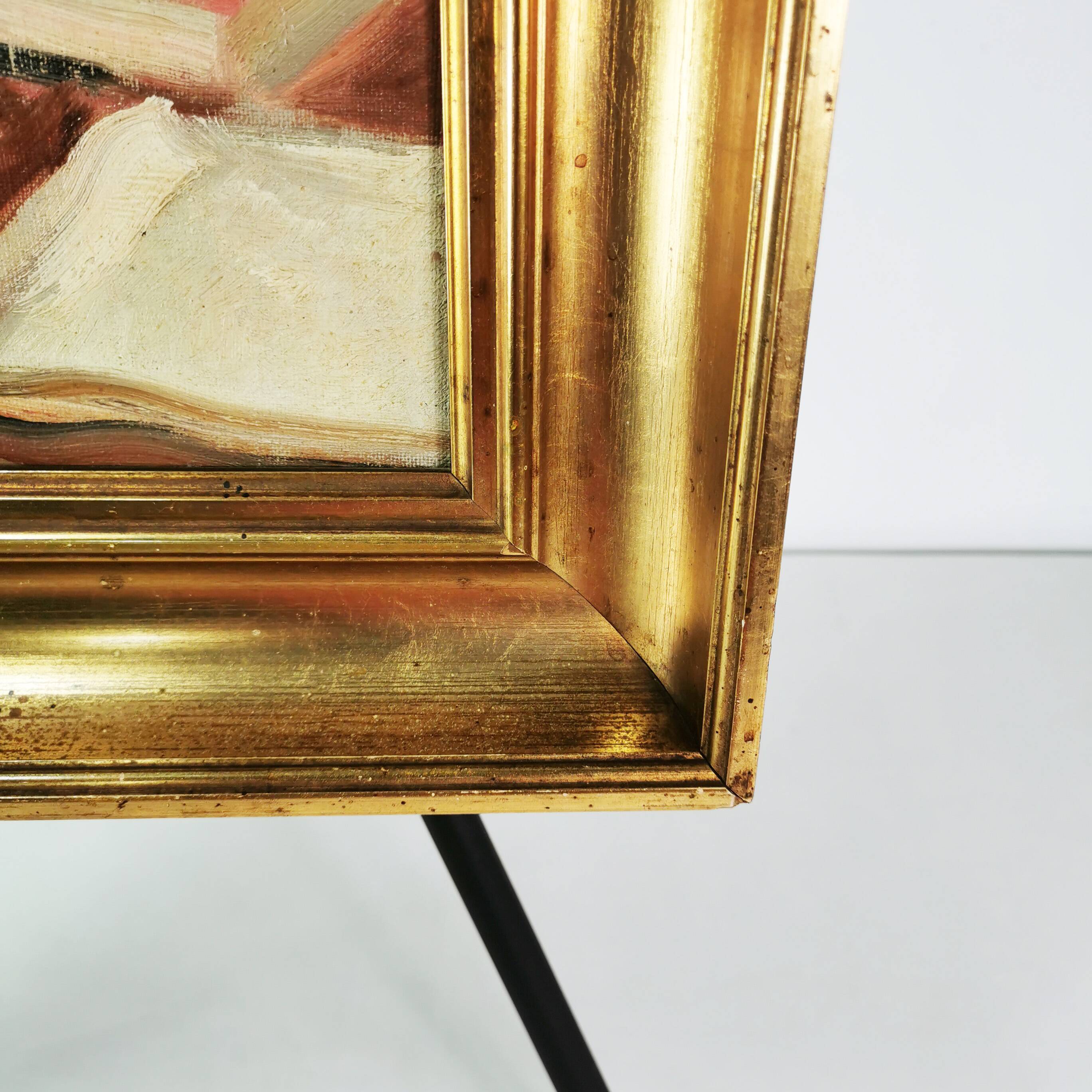 Obraz olejny, Carl Gustav Ludvig Jacobsen, Dania, (1890-1957)