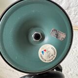 Green Aluminor articulated desk lamp from the 70s