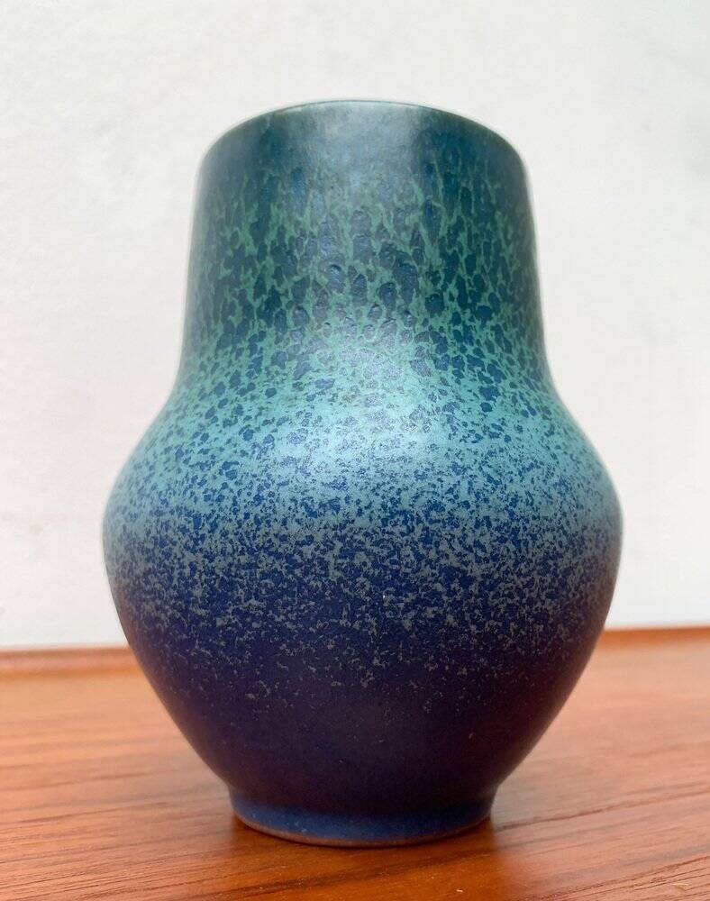 Mid-Century German Minimalist Ceramic Vase from Karlsruher Majolika, 1960s