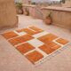 Handmade pure wool rug, traditional, 150x250 cm.