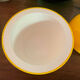 Vintage ice bucket yellow apple