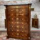 Dresser in mahogany flamed period Empire XIXth century